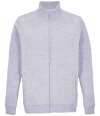 04240 Cooper SOL'S Unisex Cooper Full Zip Sweat Jacket Grey Marl colour image